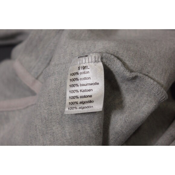 Lacoste Sweater Quarter Zip Mens Mock Turtle Neck Alligator Gray Sz 7 XXL - Picture 10 of 10